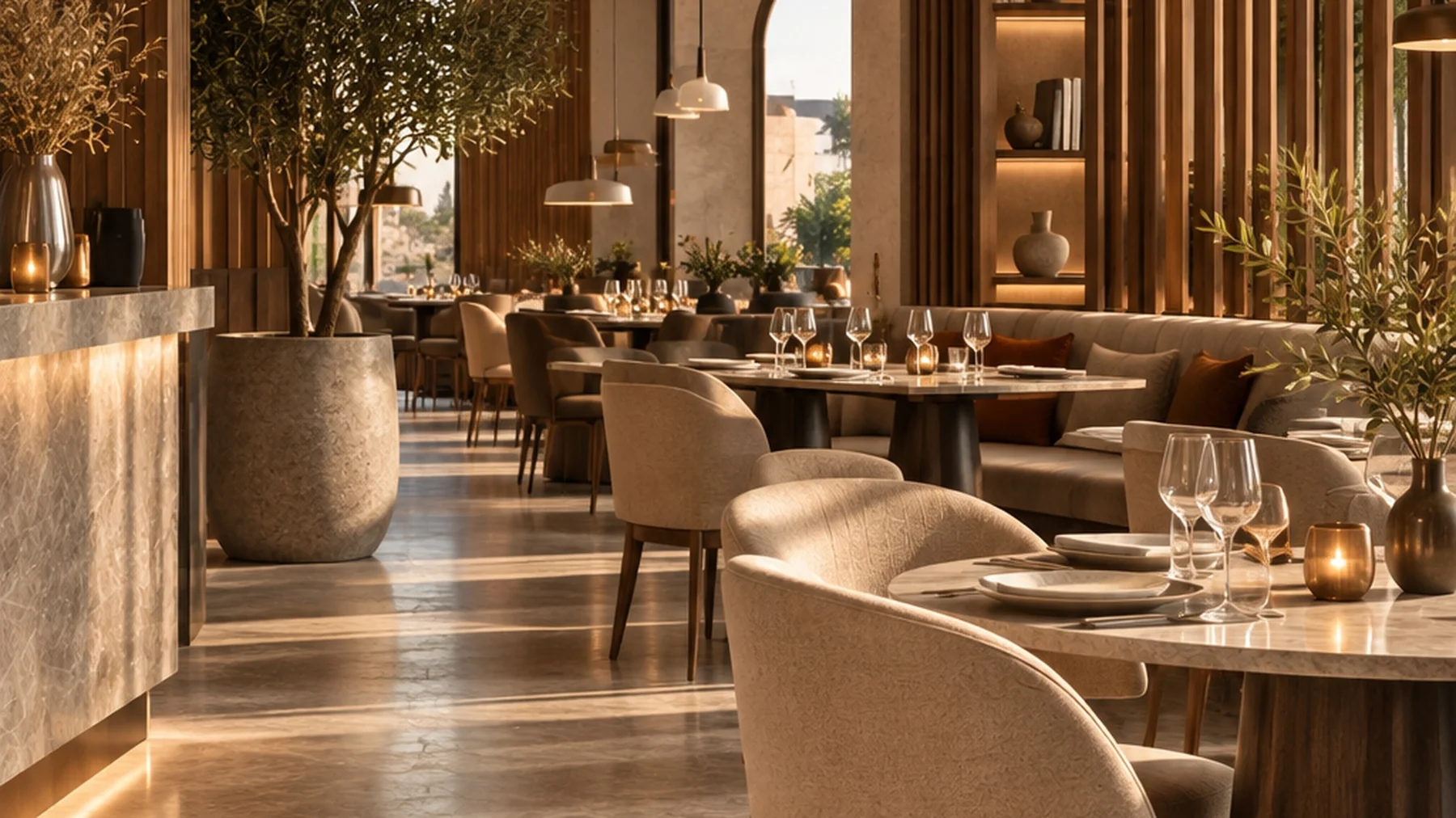 Restaurant élégant