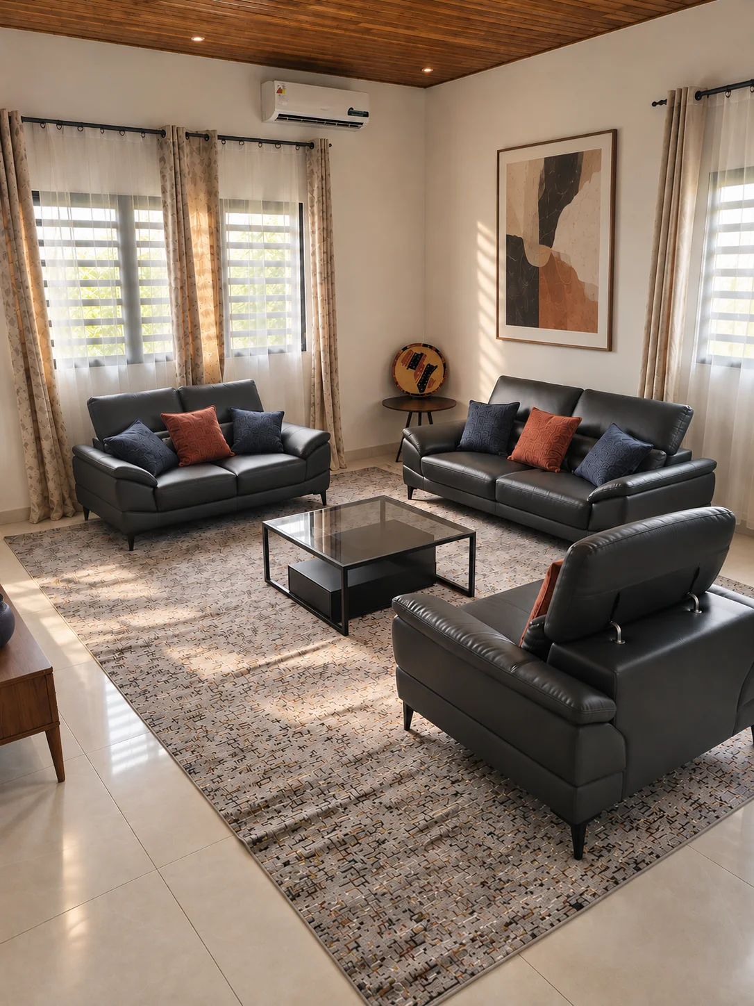 Salon contemporain